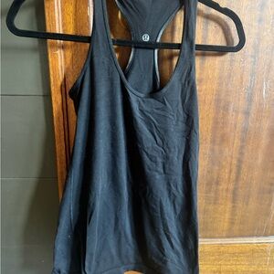 Lululemon reversible Black Racerback Tank Top